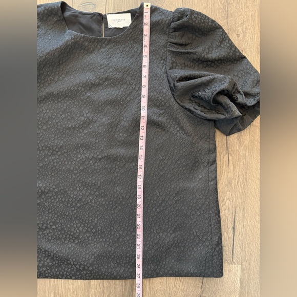 Pomander Place by Tuckernuck Black Jacquard Lyla Black Blouse size XXL - Picture 11 of 14